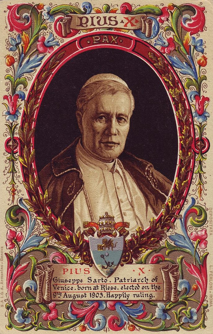 a year of prayer 365 Rosaries Pope Saint Pius X "Renew all things in